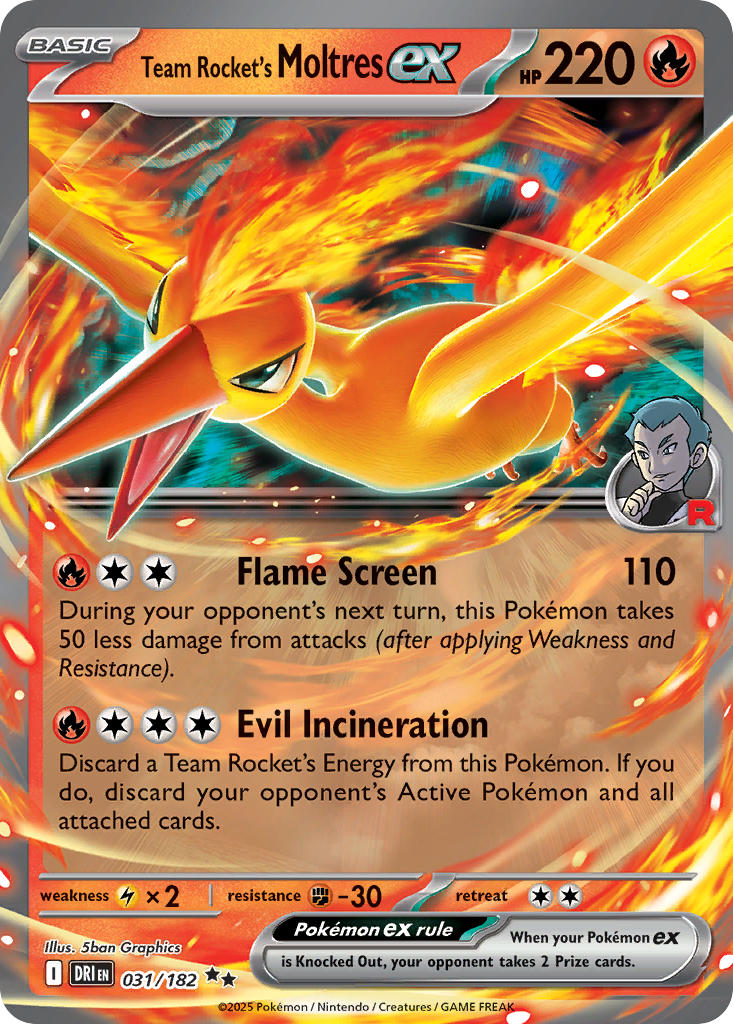 Team Rocket’s Moltres ex