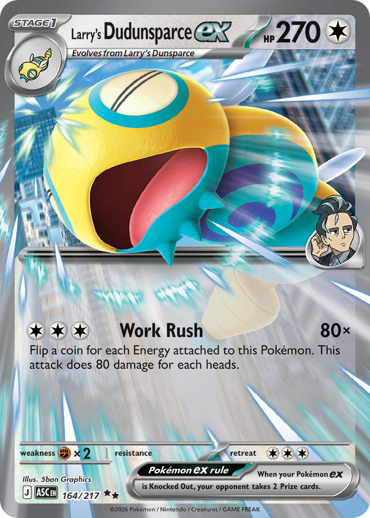 Larry’s Dudunsparce ex